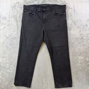 Banana Republic Traveler Slim Fit Jeans Mens 40x32 Black Stretch Denim Pants